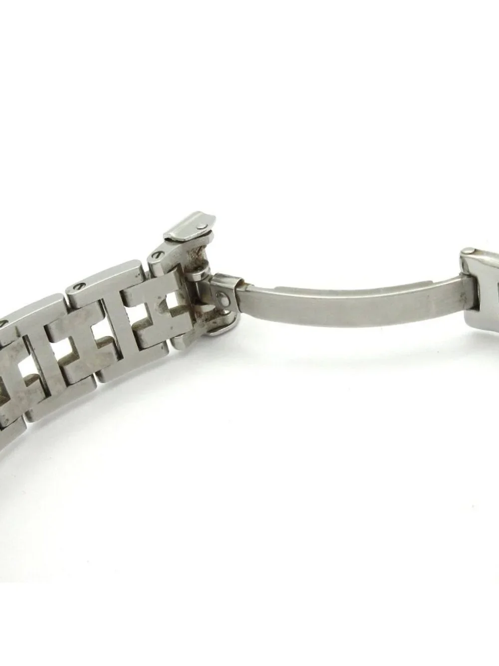 Hermes Watch Clipper White